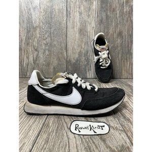 NIKE WAFFLE TRAINER RUNNING SNEAKERS Big Kid Boy Girl Unisex Black Size 4.5Y